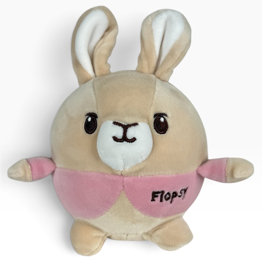 Cuddle Pals Flopsy Bunny Ball Plush Pink Peter Rabbit 7" Beatrix Potter Stuffed